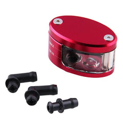 Brown CNC Brake Clutch Master Cylinder Fluid Reservoir Tank Oil Cup for Motorcycle Suitable for Kawasaki ZX9 ZX9R ZX6R ZX636R ZX6R