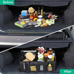 Car Trunk Organizer Eco-Friendly Super Strong & Durable Collapsible Cargo Storage Box For Auto Trucks SUV Trunk Box / Box - Auto GoShop