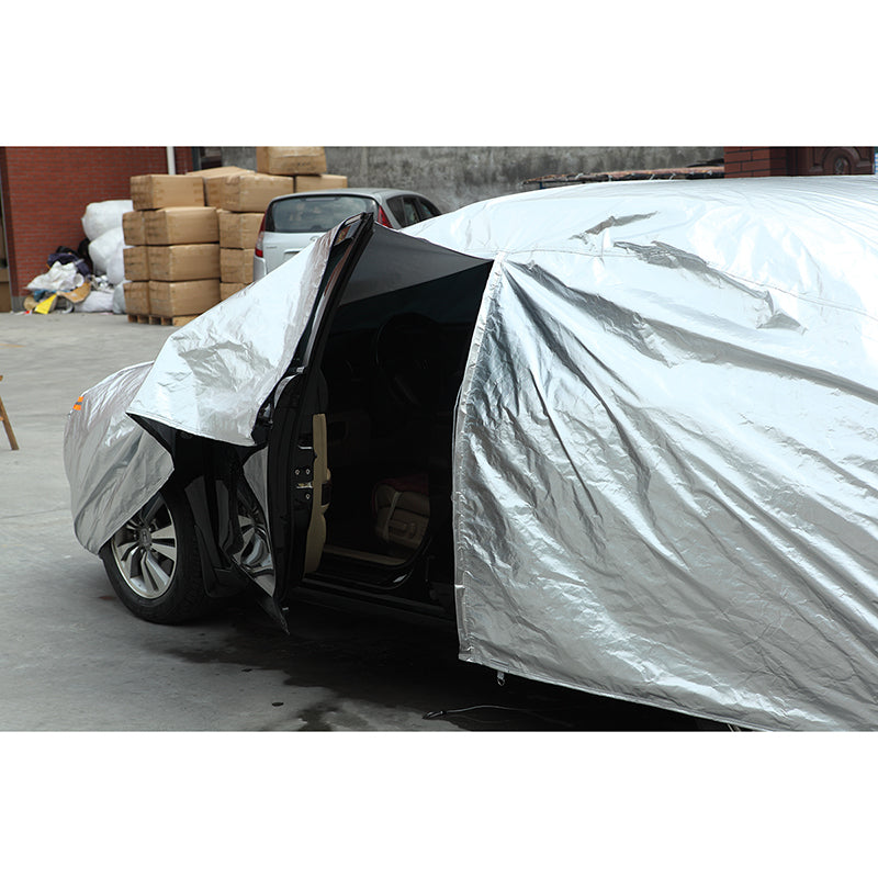 Black Kayme Waterproof full car covers sun dust Rain protection for Hyundai solaris ix35 i30 tucson Santa Fe accent creta i20 ix252017