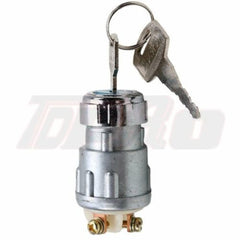 Dark Gray Motorcycle Ignition Key Starter Switch 2 Keys 3 Position Switch Barrel US for Honda Yamaha 200CC 250cc Motor Switch Replacement