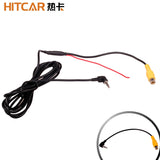 Snow RCA to 2.5mm AV IN Converter Cable for Car Rear View Reverse Parking Camera to Car DVR Camcoder GPS Tablet