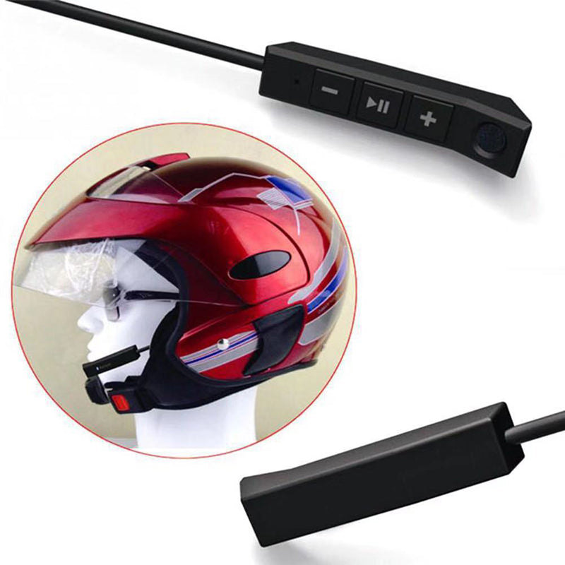 Dark Red 4.1+EDR Bluetooth Headphone Anti-interference For Motorcycle Helmet Riding Hands Free Headphone For MP3 MP4 Smartphone (Black)