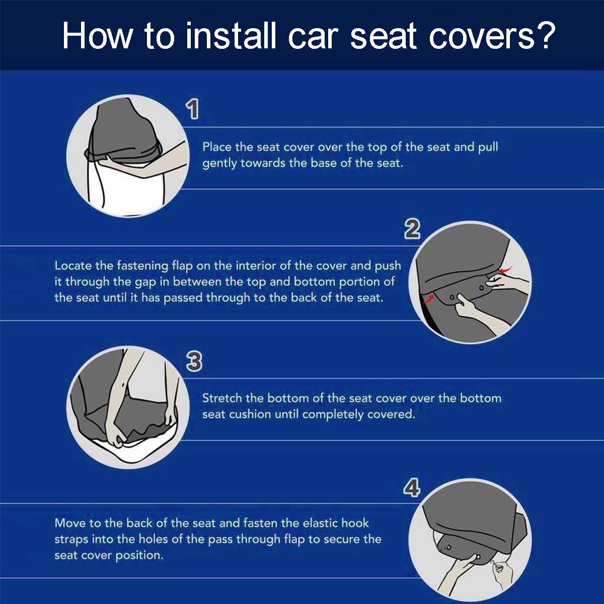 7PCS 3D Car Seat Cover Universal Auto Sunflower Print Seat Case Polyester Fiber Car Decoration Protector Mat Pad Accessories - Auto GoShop
