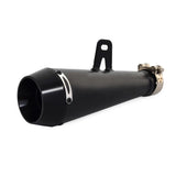 Black 51mm Motorcycle Exhaust Muffler Pipe M4 Large Displacement Modified Pipe For Yamaha R6 For Kawasaki M4 For Honda CBR1000 YA001