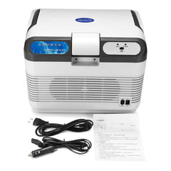 12L Car Refrigerator 60W Compressor Cooler Portable Car Fridge Cooling & Warming 2 Charging Methods for Home Travel Camping - Auto GoShop