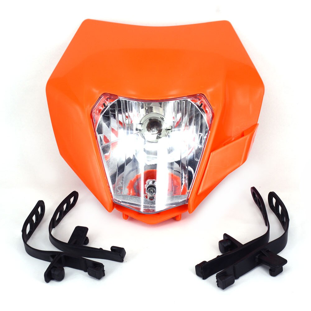 Tomato Motorcycle Universal Headlamp Lights Headlight For KTM EXC EXCF XC XCF XCW XCFW SX SXF SXS SMR 125 250 350 450 500 505 520 530