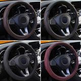 Universal Car Steering Wheel Cover Skidproof Auto Steering Anti-Slip Artificial Leather Breathable Fashion Covers Car Styling - Auto GoShop