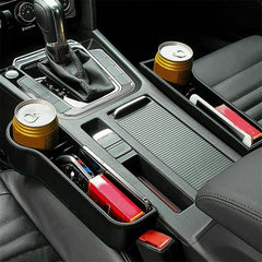 Car Seat Pocket Catcher Organizer Leak-Proof Storage Bag Multifunctional Box Storage Bag Box Seat Gap Pocket Catcher Box #Ger - Auto GoShop