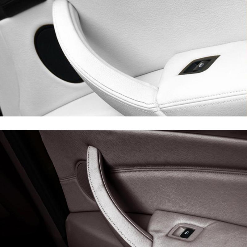 Dark Slate Gray VODOOL Car Right Left Inner Door Armrest Panel Handle Pull Trim Holder Auto Interior Accessories For BMW E70 X5 E71 E72 X6 SAV
