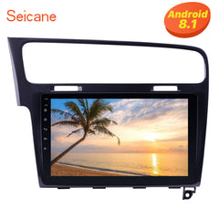 Seicane 10.1" for 2013 2014 2015 VW Golf 7 with WIFI FM Android 8.1 Touchscreen Bluetooth 2 DIN Car Radio GPS Navigation - Auto GoShop