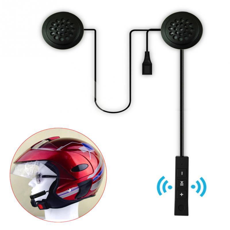 Dark Red 4.1+EDR Bluetooth Headphone Anti-interference For Motorcycle Helmet Riding Hands Free Headphone