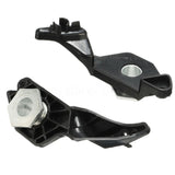 Black 2 Pairs Light Holder 523Li Heat Resistant Repair Brackets Replacement Black Halogen Headlamp Car Clips Set E60 520 525 For BMW