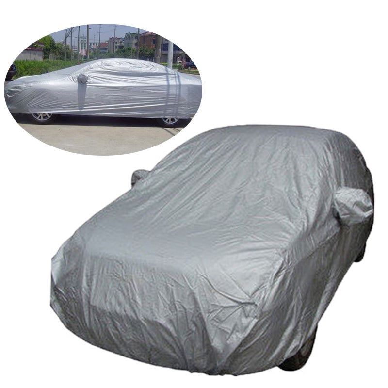Dark Gray Full Car Cover Dustproof Indoor Outdoor Car Covers atv cover UV Protection Car winter snow cover for Peugeot 307 bumper golf 7