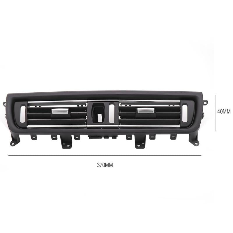 Black 1Pcs Front Center Air Outlet Vent Dash Panel Grille Cover for BMW 5 Series F10 Interior Mouldings Panel Grille