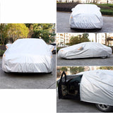 Dark Gray Kayme aluminium Waterproof car covers super sun protection dust Rain car cover full universal auto suv protective for Chevrolet
