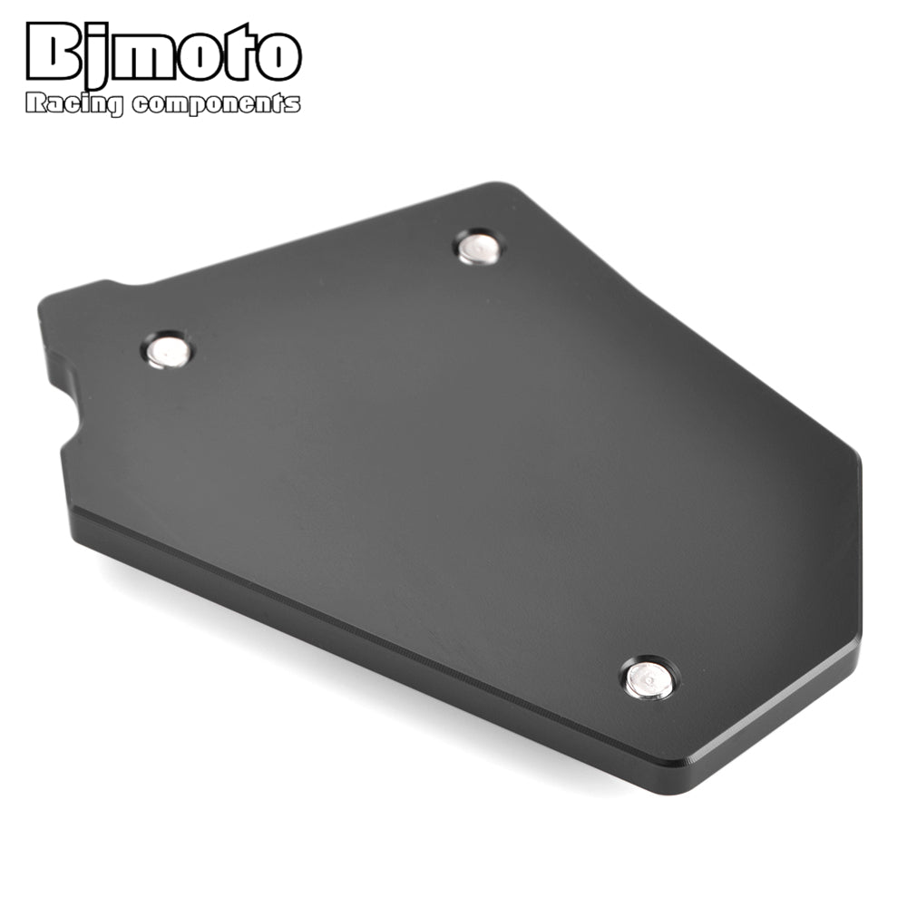Dim Gray BJMOTO Motorcycle R1200 GS Kickstand Side Stand Extension Plate For BMW R1200GS R1200 GS LC Adventure ADV R 1200 GS Pad Enlarge