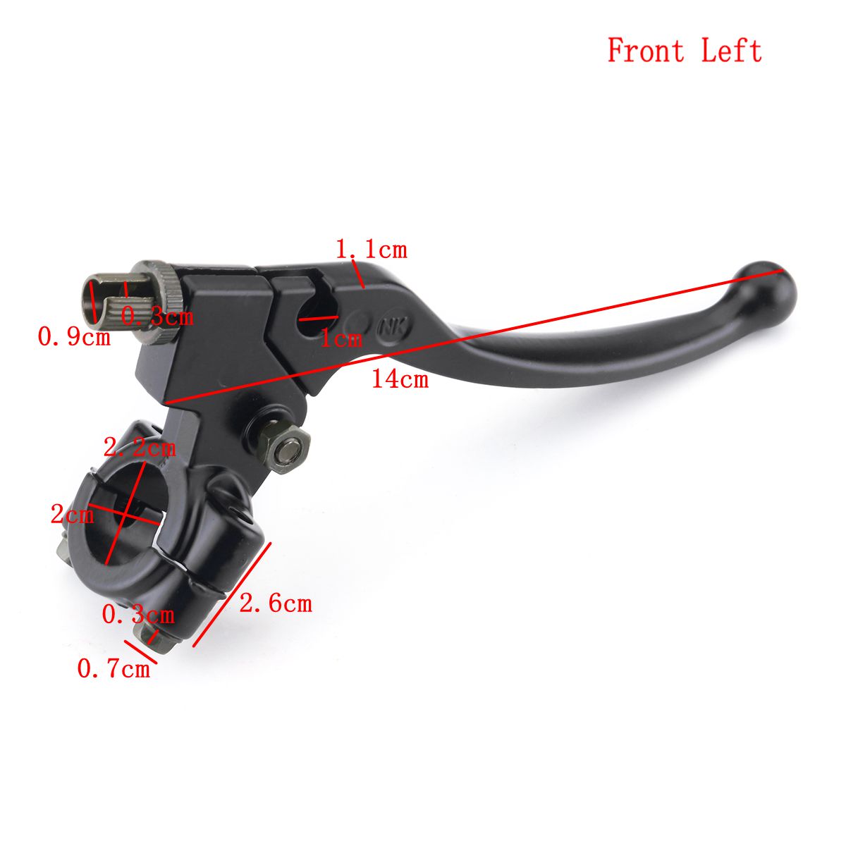 Dark Slate Gray Black Left/Right Front Motorcycle Motorbike Brake Lever Perch Clutch For HONDA C/CR/CRF/XL 1977-2011 2012 2013 2014 2015 2016