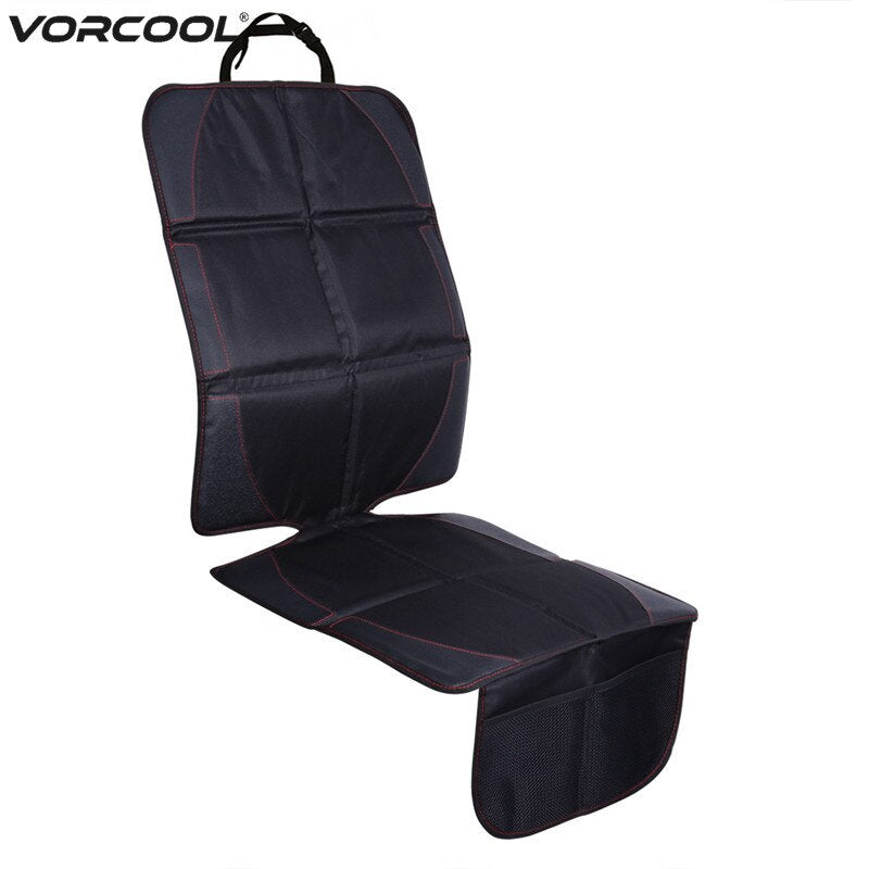 123*48cm Car Seat Cover Waterproof Anti Slip PU Leather Seat Protector Cover With Pocket For Child Baby Seat Mat Car Accessories - Auto GoShop