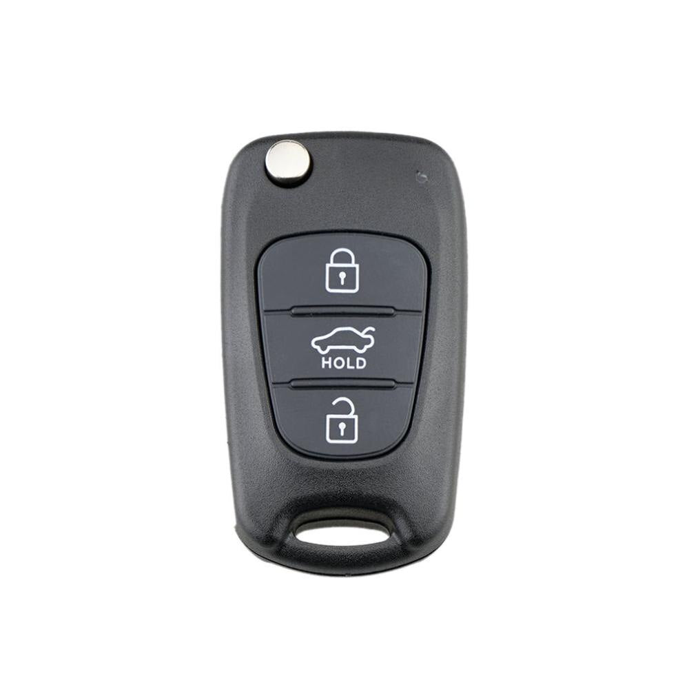 3 BN Flip Remote Key Fob Case Shell for KIA Rondo Sportage Soul Rio - Auto GoShop