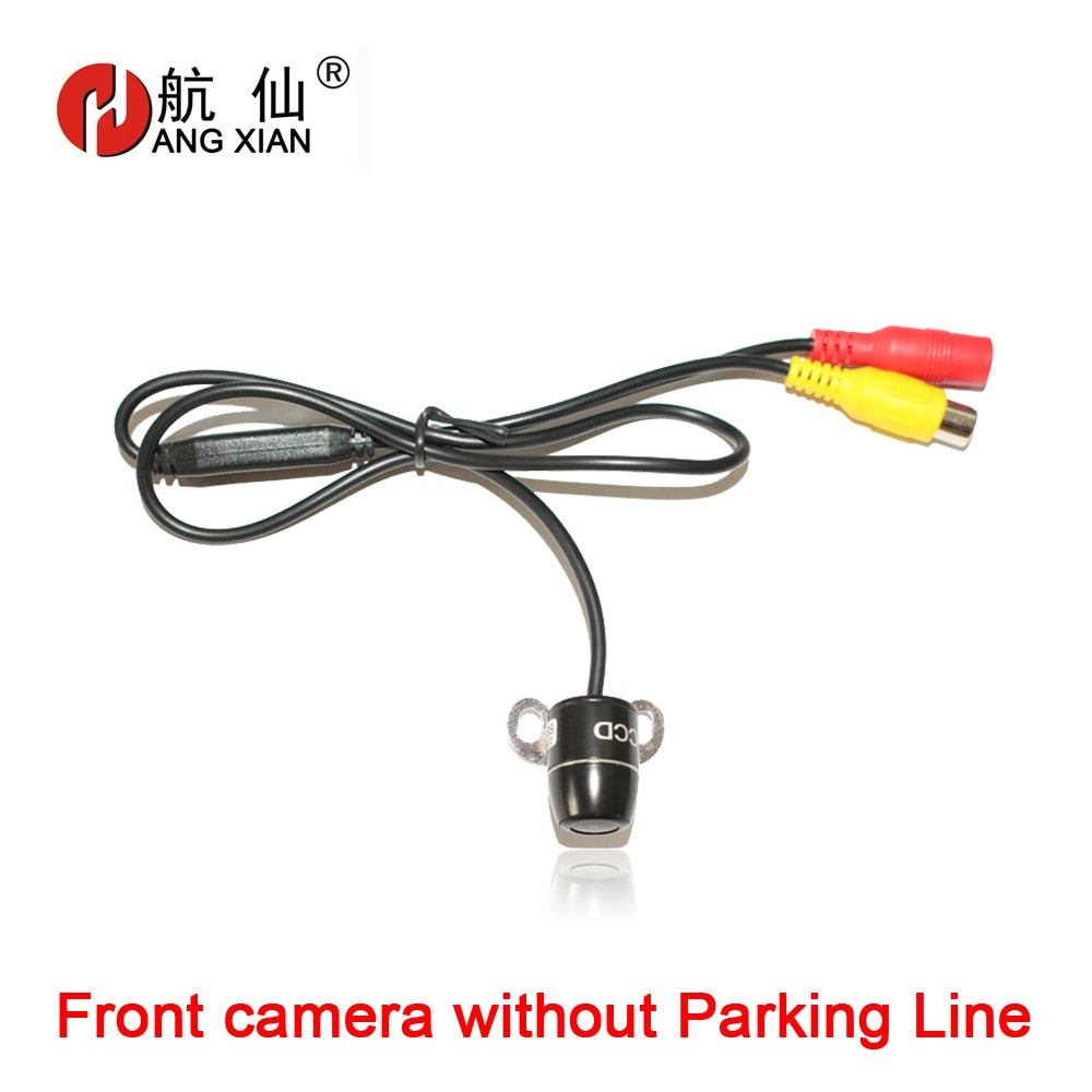 2019 HD CCD universal front camera without parking line car front view camera parking camera without mirror - Auto GoShop