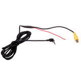 Snow RCA to 2.5mm AV IN Converter Cable for Car Rear View Reverse Parking Camera to Car DVR Camcoder GPS Tablet