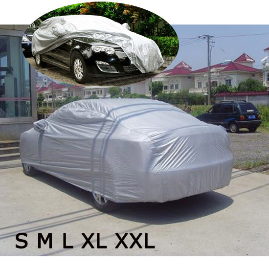 Slate Gray Full Car Cover Dustproof Indoor Outdoor Car Covers atv cover UV Protection Car winter snow cover for Peugeot 307 bumper golf 7