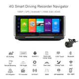 Anfilite 7 Inch 4G Android 8.1 Car DVR 2GB+16GB GPS navigator ADAS car video recorder Dual Lens Dashboard Camera parking monitor - Auto GoShop