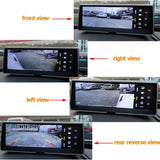Slate Gray Car Blind Zone Auxiliary 360 Degree Bird View System 4 Camera Panoramic Car DVR Recording Parking Front+Rear+Left+Right View Cam