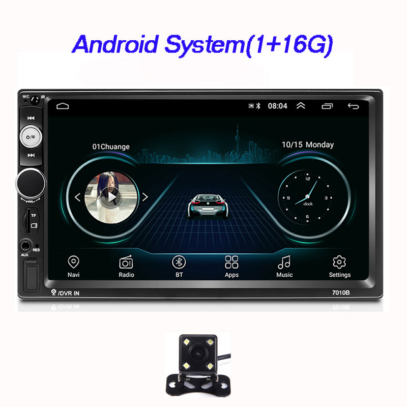 Podofo Radio 2 din Car Multimedia Player 7" Autoradio 2din Android/wince Mirrorlink for Volkswagen Nissan Hyundai Kia Toyota - Auto GoShop