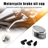 Saddle Brown CNC Brake Clutch Master Cylinder Fluid Reservoir Tank Oil Cup for Motorcycle Suitable for Kawasaki ZX9 ZX9R ZX6R ZX636R ZX6R