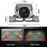 YuanTing Waterproof Starlight Rear View Night Vision HD CMOS 170 Wide Angle Vehicle Reversing Universal Car Backing Camera (C1007) - Auto GoShop