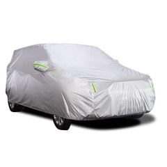 Lavender Car Cover Full Covers with Reflective Strip Sunscreen Dustproof Anti-uv Heat Protection Scratch-Resistant for SUV Business Cars
