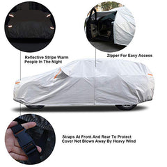 Gray Kayme Waterproof full car covers sun Rain protection car cover auto suv for honda accord city crv fit civic hrv jazz odyssey