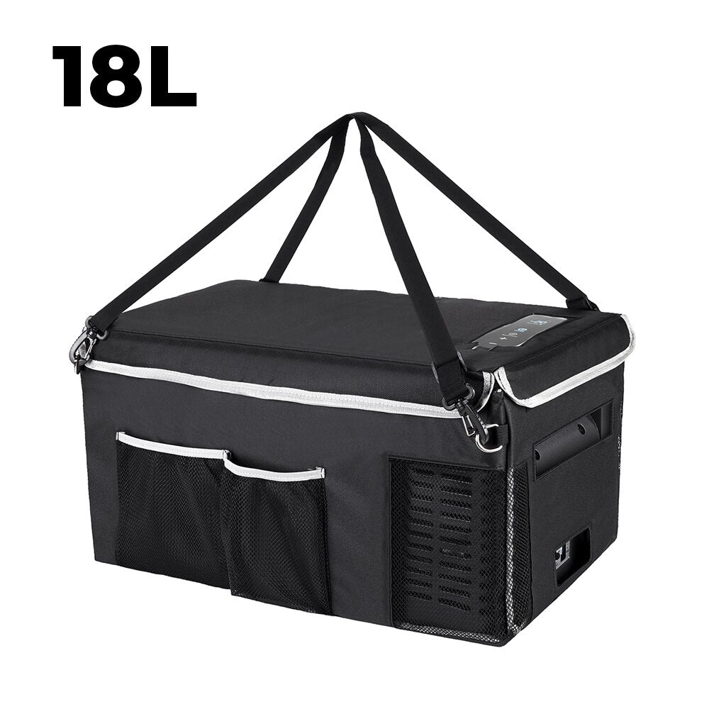 Dark Slate Gray Joytutus 18L Car Refrigerator Storage Bag 25L Portable Carry Bag for Mini Fridge Keep Cooling Drip-proof