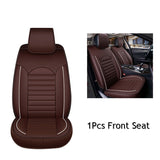 Universal Car Seat Cover PU Leather Automobile Seat Covers Car Seat Cover Vehicle Seat Protector Car Styling Interior Accessorie - Auto GoShop