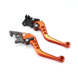 Coral 2pcs Motorcycle Brake Handle CNC Alloy Motorcycle Clutch Brake Lever Handle High Quality Fit for Motorbike Modification