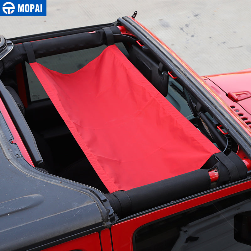 Tomato MOPAI Car Roof Cover for Jeep Wrangler Car Top Cover Car Accessories for Jeep Wrangler JK YJ TJ JK JKU 1987-2018 Car Styling