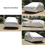 Tan Kayme waterproof car covers outdoor sun protection cover for car for ford mondeo focus 2 3 fiesta kuga ecosport explorer ranger