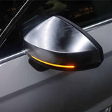 LED Car Mirror Turn Signal Strips Pair