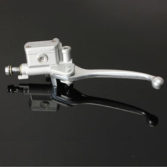 Gray Brake Master Cylinder Clutch Levers Left Or Right Side With Mirror Thread For Motorcycle ATV DIRT PIT BIKE