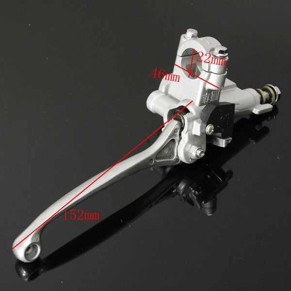 Beige Brake Master Cylinder Clutch Levers Left Or Right Side With Mirror Thread For Motorcycle ATV DIRT PIT BIKE