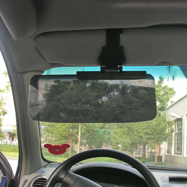 Car Van Shade Sun Visor Extension Glare Mirror Window Sunscreen - Auto GoShop