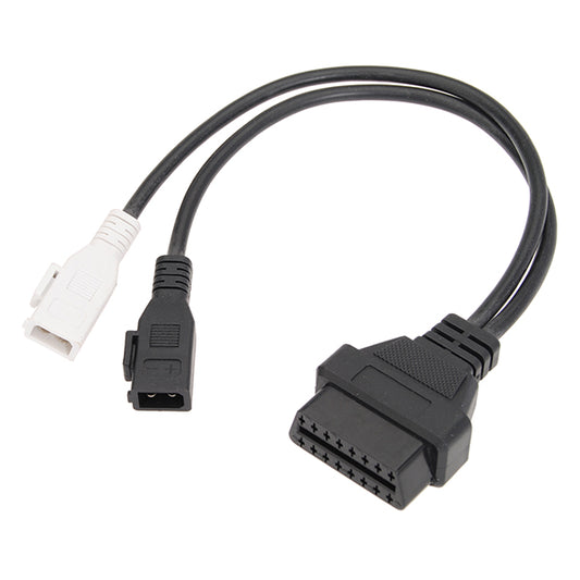 OBDII Socket OBD Connector Diagnostic Cable Adaptor for Audi - Auto GoShop