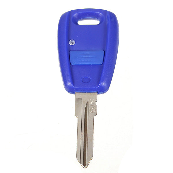 1 Button Blue Remote Key Shell Case for Fiat Stilo Punto Seicento - Auto GoShop
