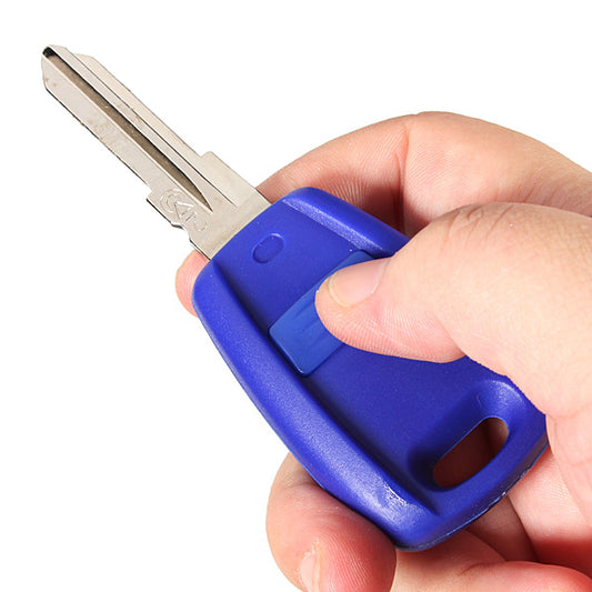 1 Button Blue Remote Key Shell Case for Fiat Stilo Punto Seicento - Auto GoShop