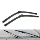 Dark Slate Gray A Set Of ACP Front Rear Windscreen Wiper Blades for Vauxhall Zafira