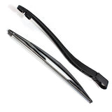 Black Car Windscreen Rear Wiper Arm and Blade for Vauxhall Astra