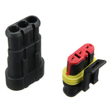 Car 3 Pin Way Sealed Waterproof Electrical Wire Connector Plug - Auto GoShop