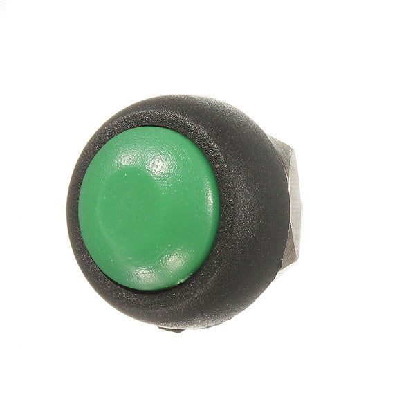 Medium Sea Green Car Auto Momentary OFF ON Push Round Button Horn Switch Multicolor