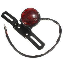 Saddle Brown Motorcycle LED Round Tail Light For Harley Turn Signal Lamp 12V